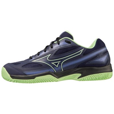Zapatillas Padel Mizuno Break Shot 4 Padel Mujer Azul Marino / Verdes / Morados - Chile M064IFQUAO